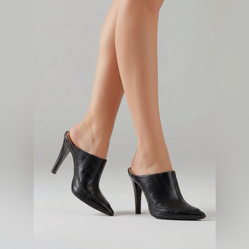 Heeled Mules